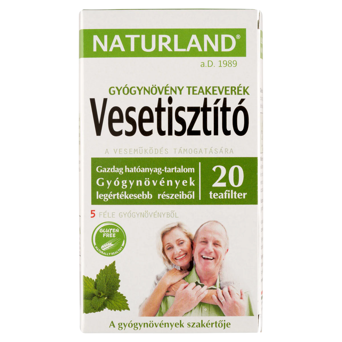 NATURLAND Vesetisztító teakeverék 20×1,6g - Image 3