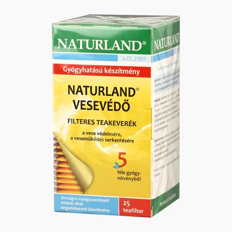NATURLAND Vesevédő tea filteres 25×1,5g - Image 2