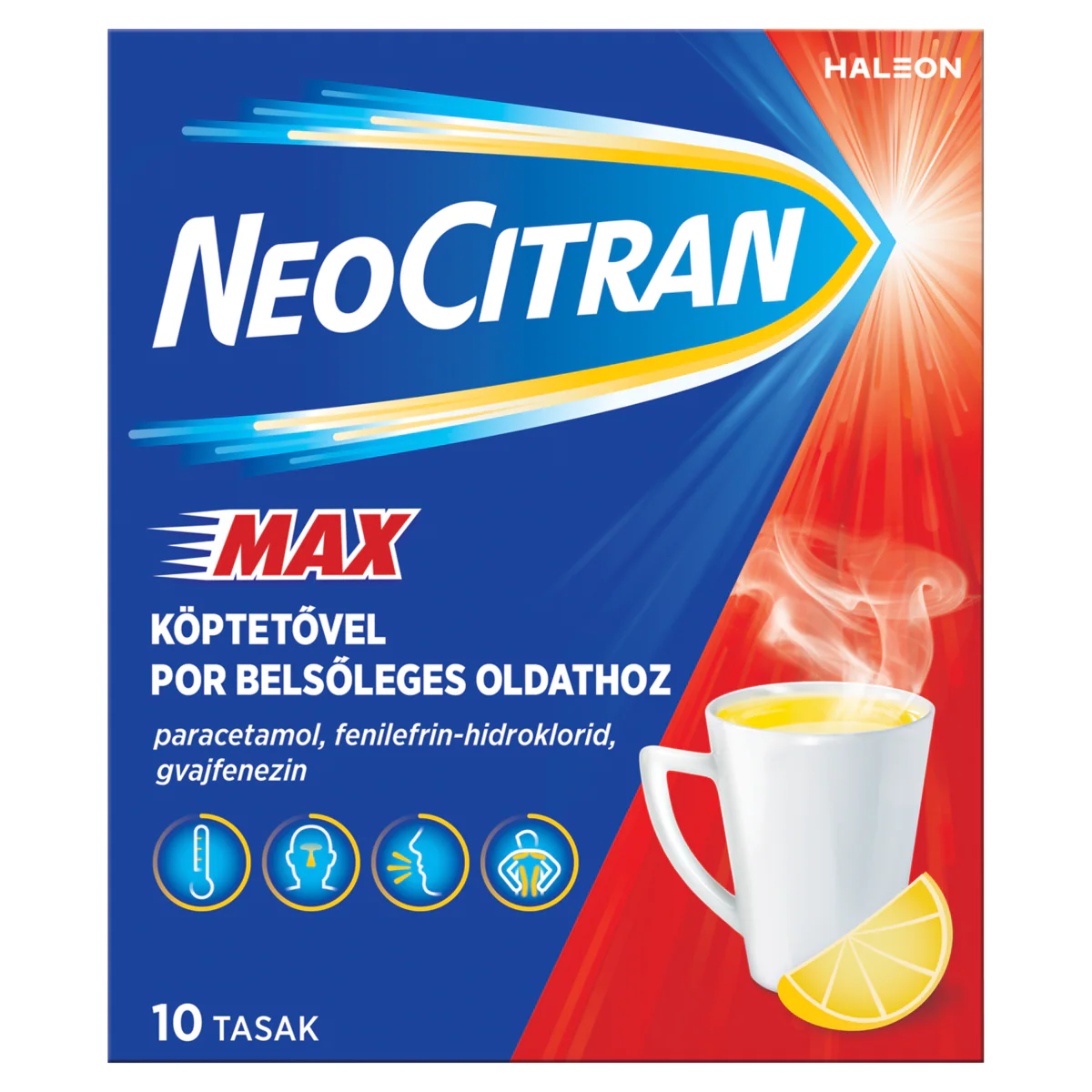 Neo Citran Max köptetővel por belsőleges oldathoz 10 db - Image 7