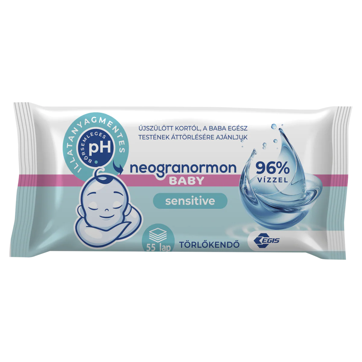 Neogranormon Sens baba törlőkendő 55 db - Image 2