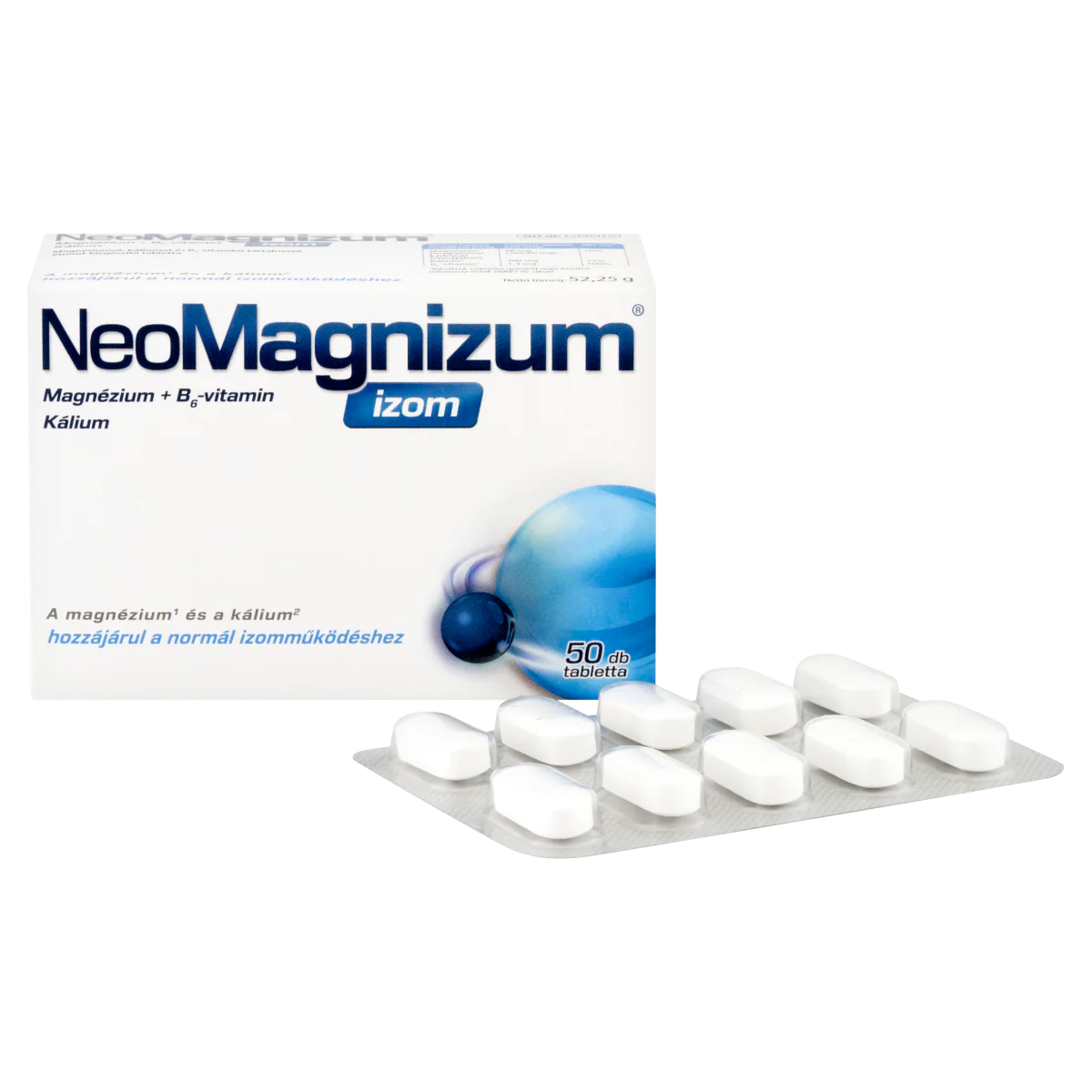 NeoMagnizum izom magnézium tabletta 50 db - Image 4