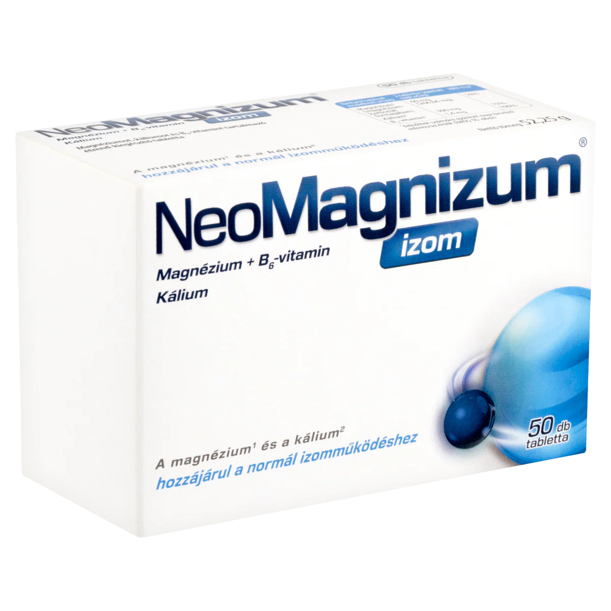 NeoMagnizum izom magnézium tabletta 50 db - Image 6