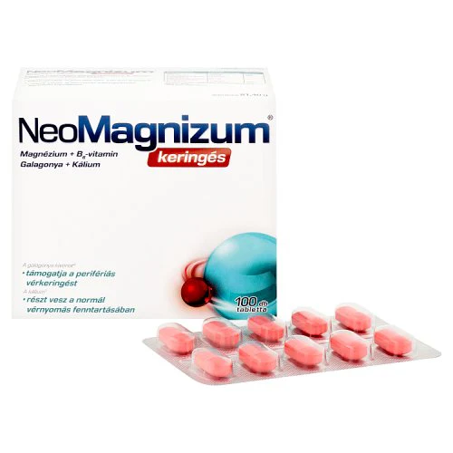 NeoMagnizum keringés magnézium tabletta 100 db - Image 2