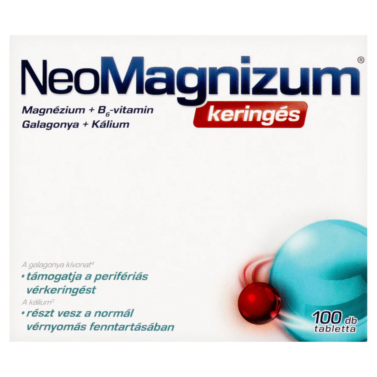 NeoMagnizum keringés magnézium tabletta 100 db - Image 5