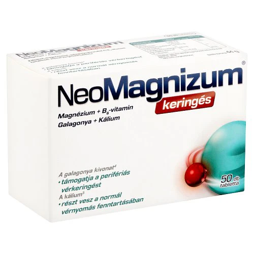 NeoMagnizum keringés magnézium tabletta 50 db - Image 3