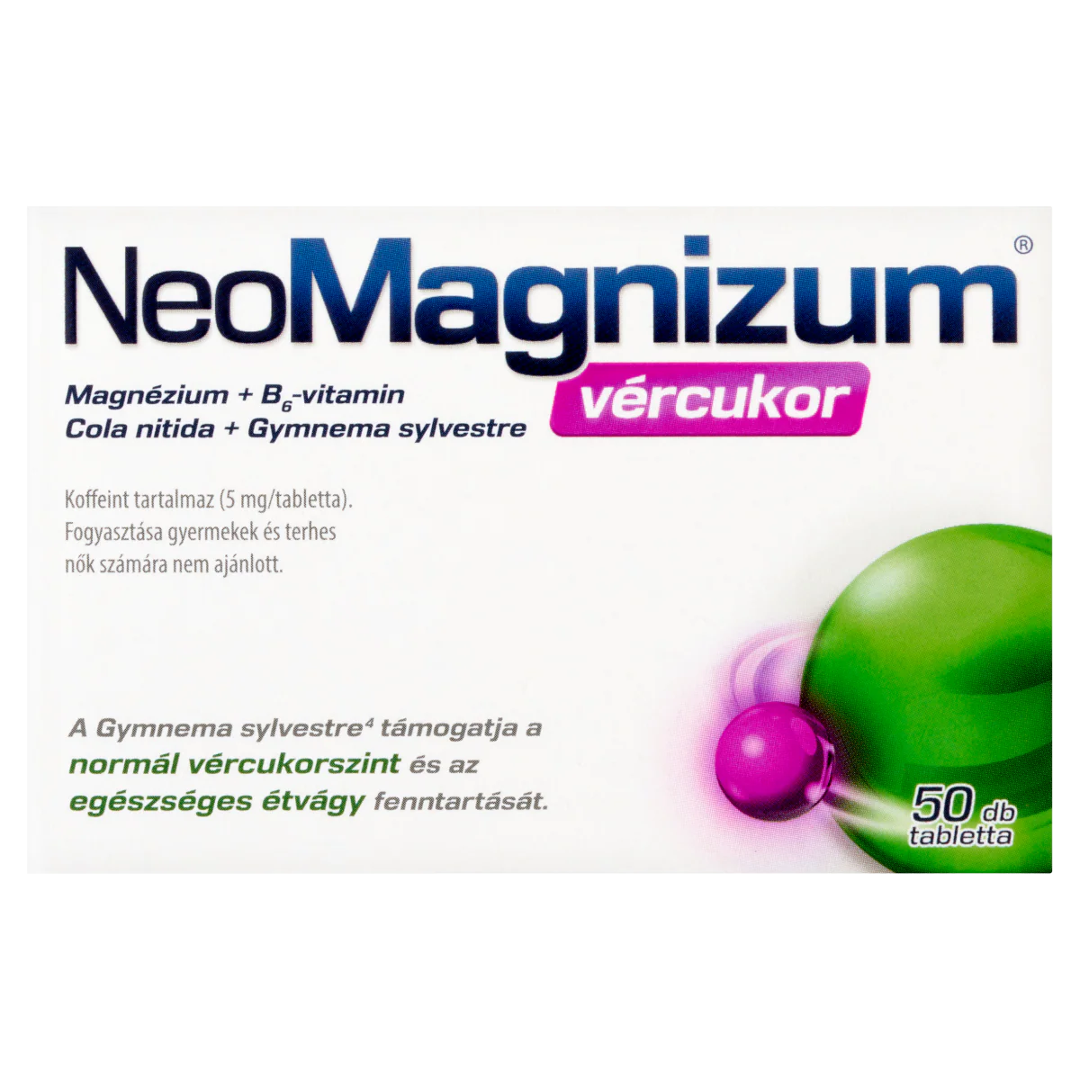 NeoMagnizum vércukor tabletta 50 db - Image 4