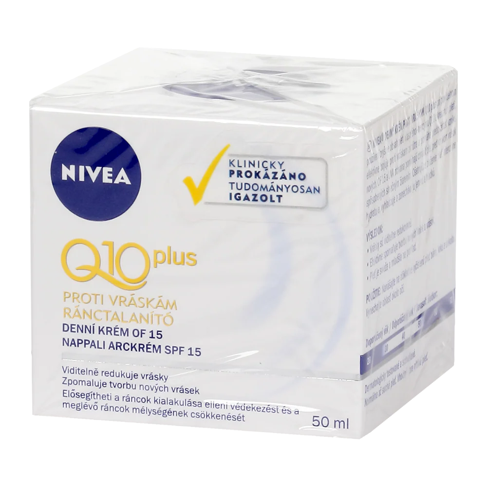 Nivea Visage rĂĄnctalanĂtĂł Q10 nappali krĂ©m 50ml