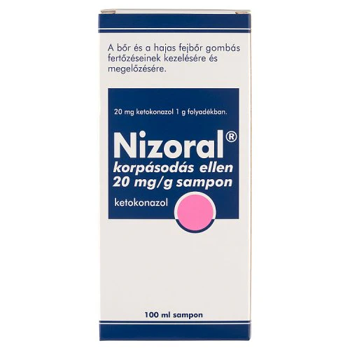 Nizoral 20 mg/g sampon korpĂĄsodĂĄs ellen 100ml