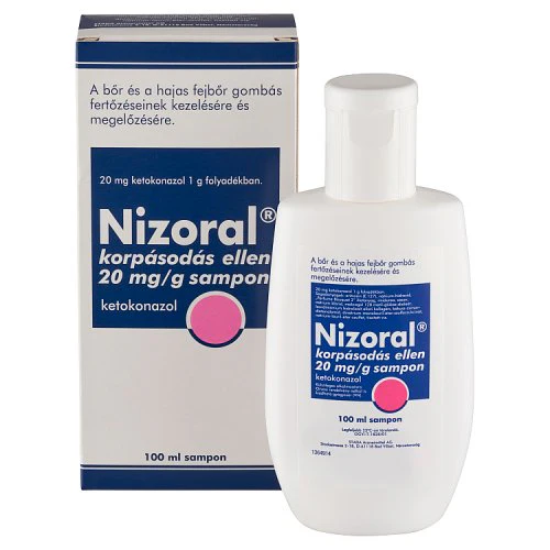 Nizoral 20 mg/g sampon korpĂĄsodĂĄs ellen 100ml - Image 2