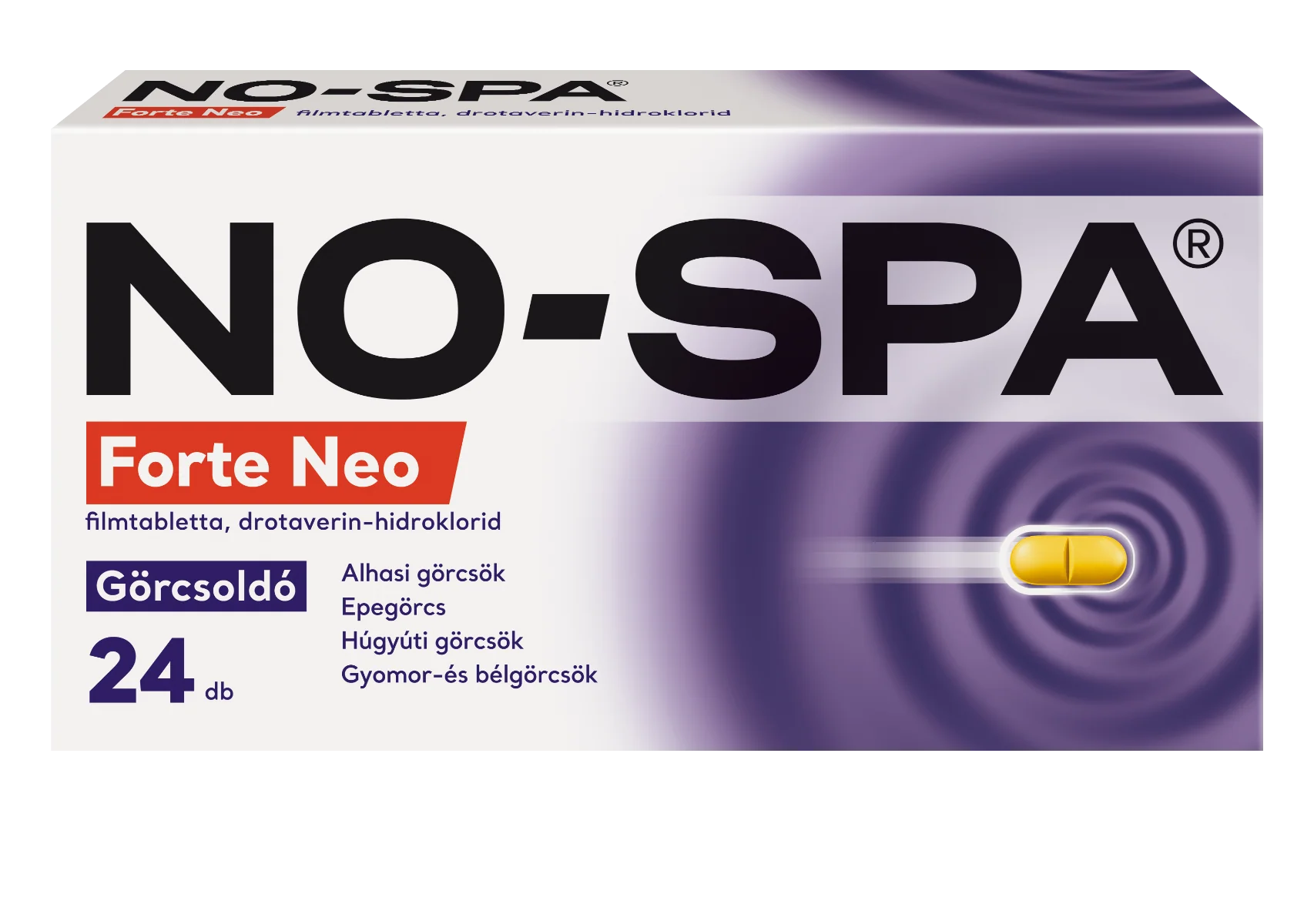 No-Spa Forte Neo filmtabletta 24 db