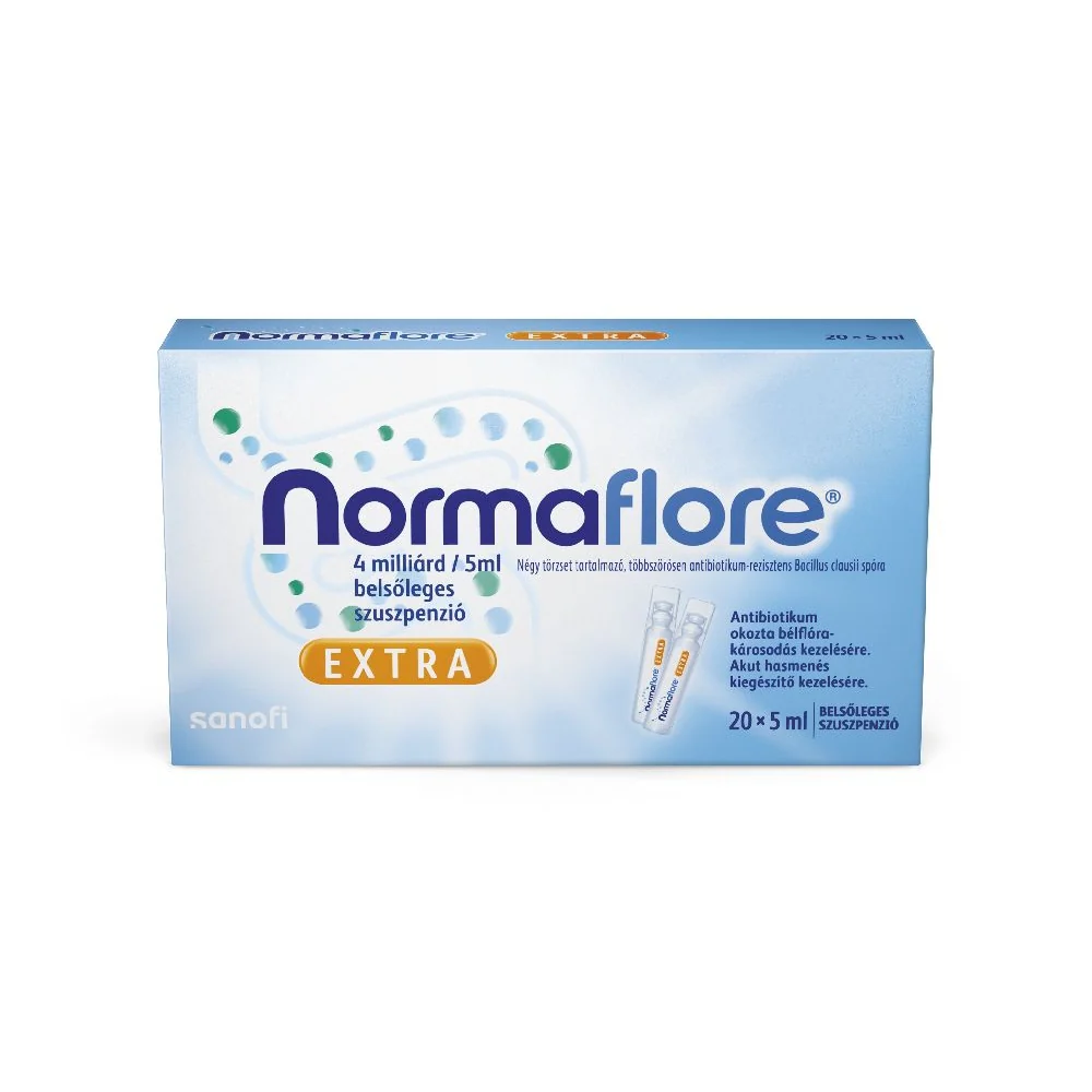 Normaflore Extra 4 milliárd/5 ml belsőleges szuszpenzió 20x5ml tartályban - Image 9