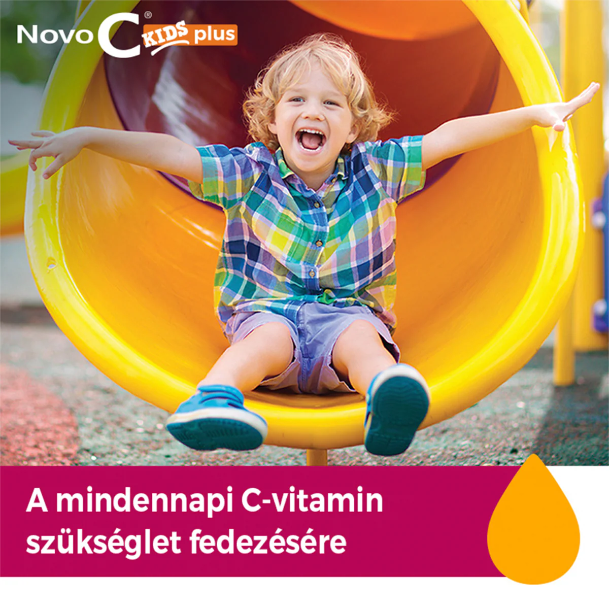 Novo C Kids C-vitamin liposzómás folyadék málna ízben 120ml - Image 10
