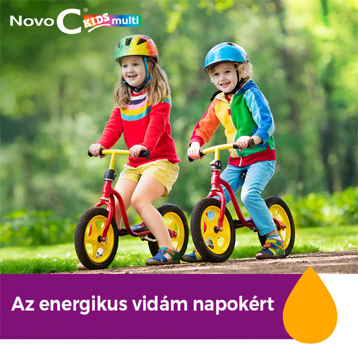 Novo C Kids Multivitamin liposzómás folyadék erdei gyümölcsös ízben 120ml - Image 12