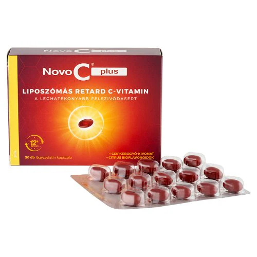 Novo C Plus liposzĂłmĂĄs retard C-Vitamin kapszula 30 db - Image 2