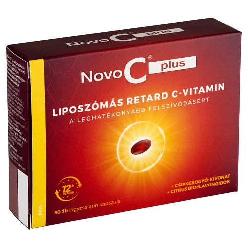 Novo C Plus liposzĂłmĂĄs retard C-Vitamin kapszula 30 db - Image 3