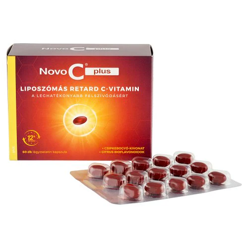 Novo C Plus liposzĂłmĂĄs retard C-Vitamin kapszula 60 db - Image 2