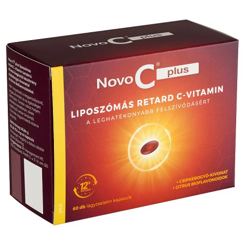 Novo C Plus liposzĂłmĂĄs retard C-Vitamin kapszula 60 db - Image 3