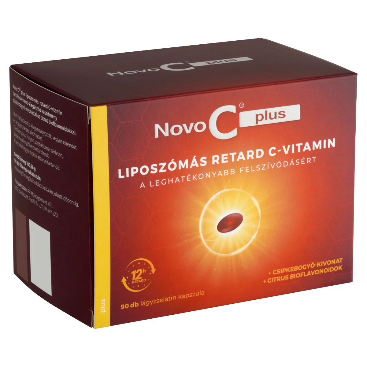 Novo C Plus liposzĂłmĂĄs retard C-Vitamin kapszula 90 db - Image 6
