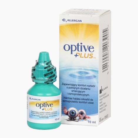 Optive Plus Komfort szemcsepp 10ml - Image 2