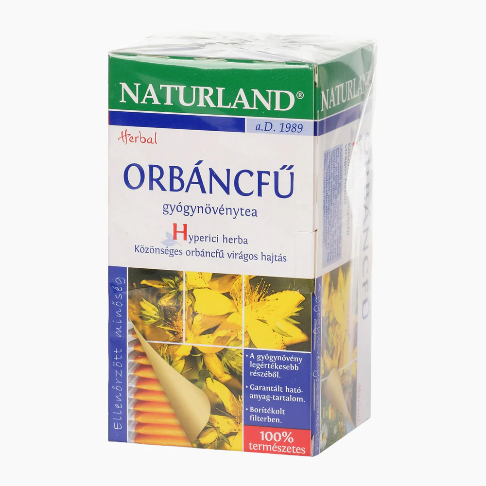 NATURLAND Orbáncfű tea filteres 25×1,5g - Image 2
