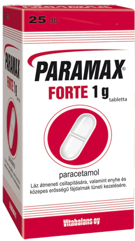 Paramax Forte 1 g tabletta 25 db - Image 2
