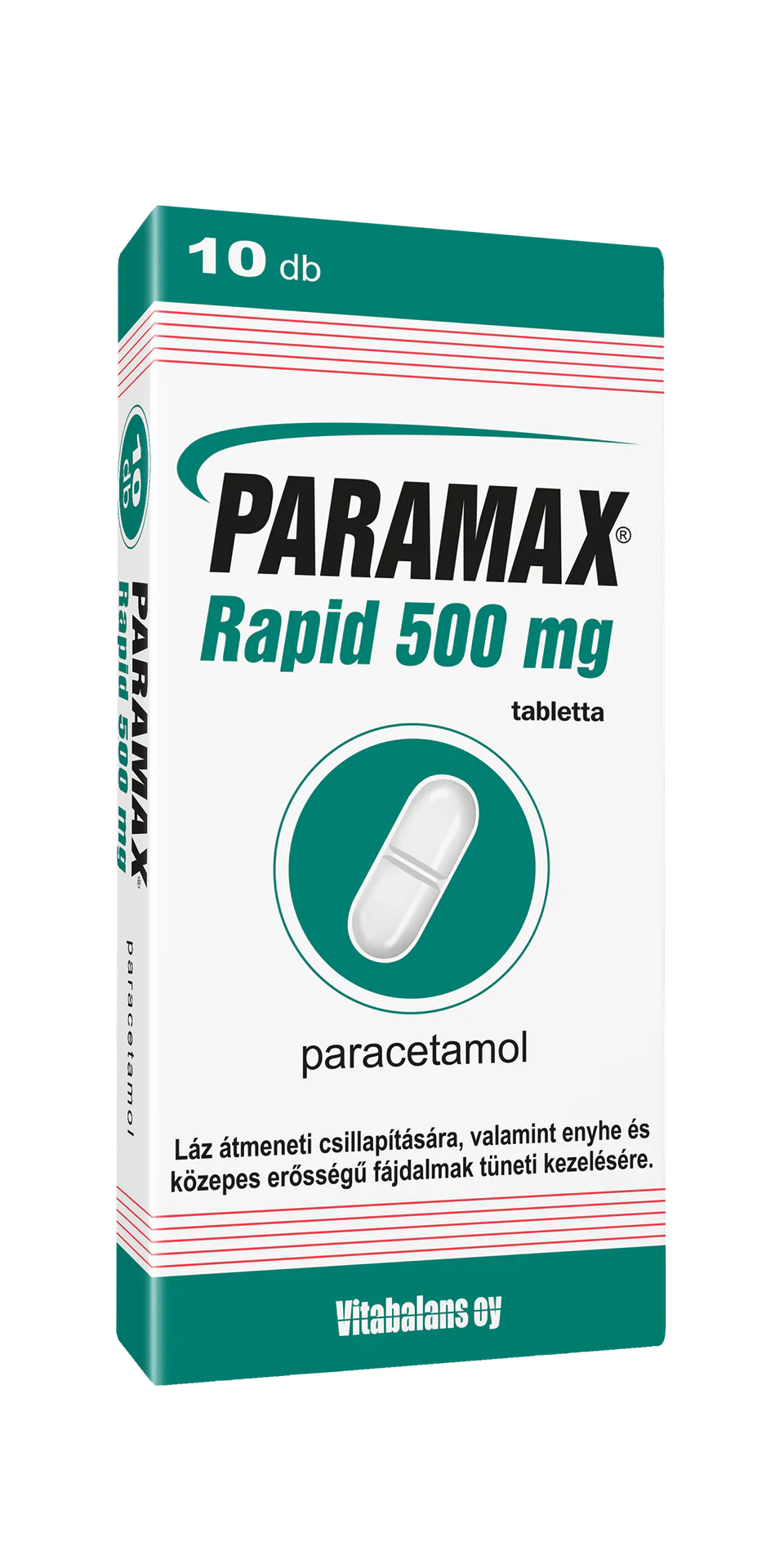 Paramax Rapid 500 mg tabletta 10 db - Image 2