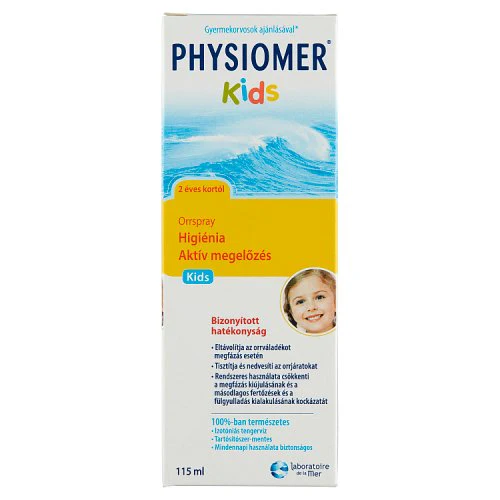 Physiomer orröblítő oldat gyermek 115ml