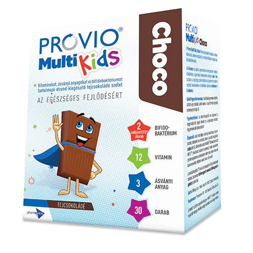 Provio Multi Kids Choco Ă©trend-kiegĂ©szĂtĆ tejcsoki szelet 30 db