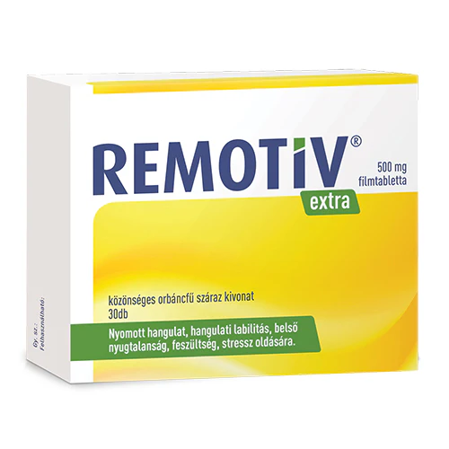 Remotiv Extra 500 mg filmtabletta 30 db