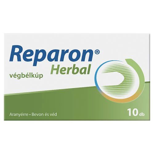 Reparon Herbal végbélkúp 10x2,5g