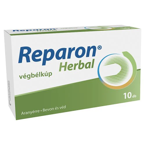 Reparon Herbal végbélkúp 10x2,5g - Image 3