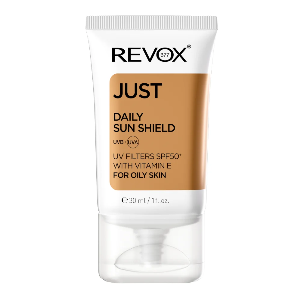 Revox B77 Just Daily Sun Shield Fényvédő zsíros bőrre SPF50+ 30ml - Image 2