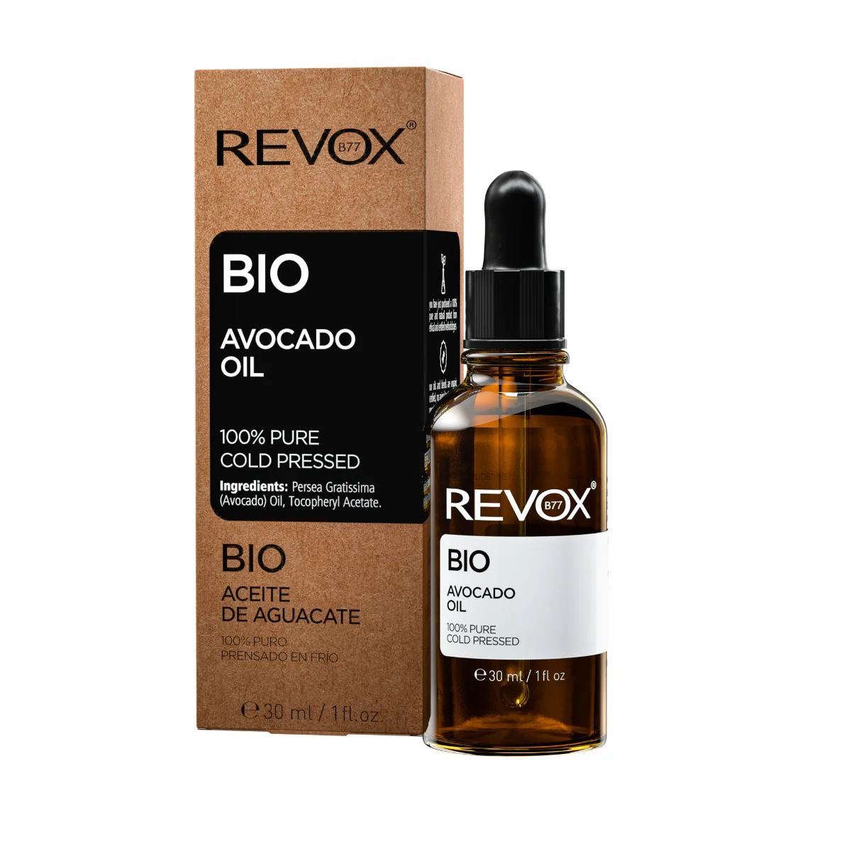Revox Bio Avocado Oil 100% Pure 30ml