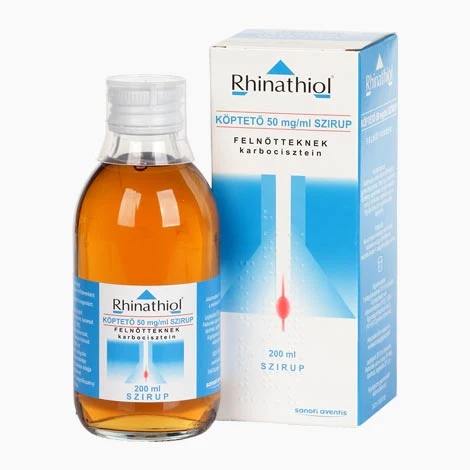 Rhinathiol köptető 50 mg/ml szirup felnőtteknek 1 db200ml - Image 2