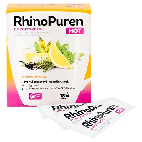 RhinoPuren HOT cukormentes italpor 18 db - Image 2