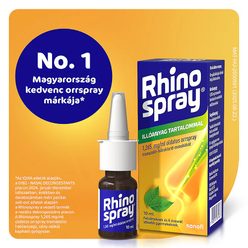 Rhinospray 1,265 mg/ml oldatos orrspray 10ml - Image 9