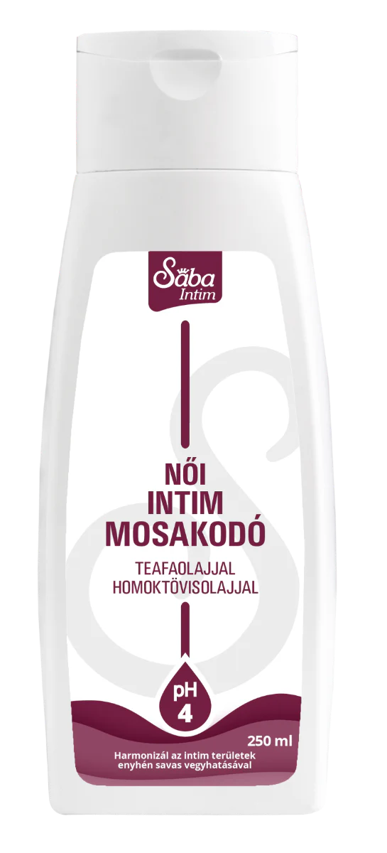 Sába Intim Női mosakodó teafaolajjal és homoktövisolajjal 250ml - Image 2