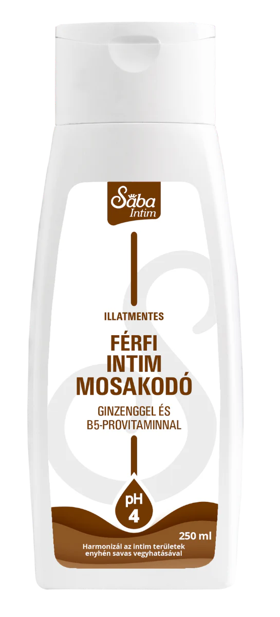 Sába Intim Férfi illatmentes mosakodó 250ml - Image 2