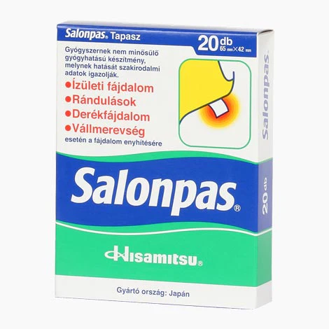 Salonpas fájdalomcsillapító gyógytapasz 20 db - Image 2