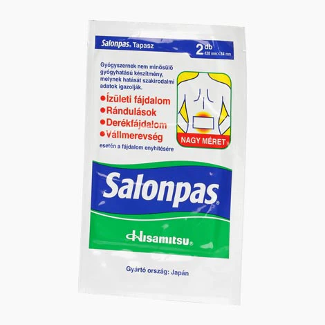 Salonpas fájdalomcsillapító gyógytapasz 2 db - Image 2