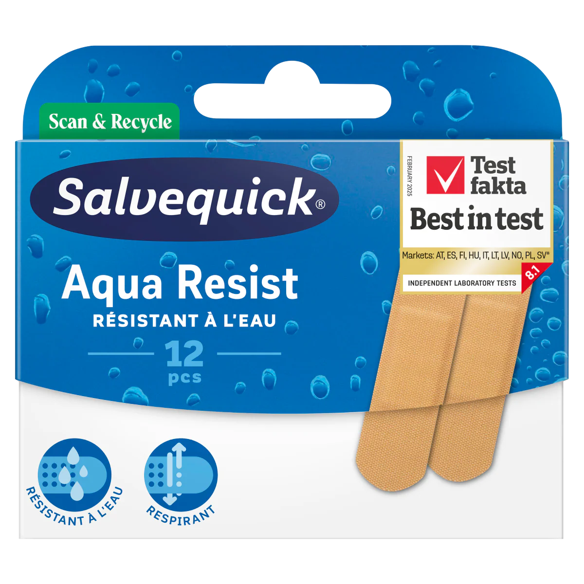 Salvequick Aquaresist sebtapasz 12 db - Image 4