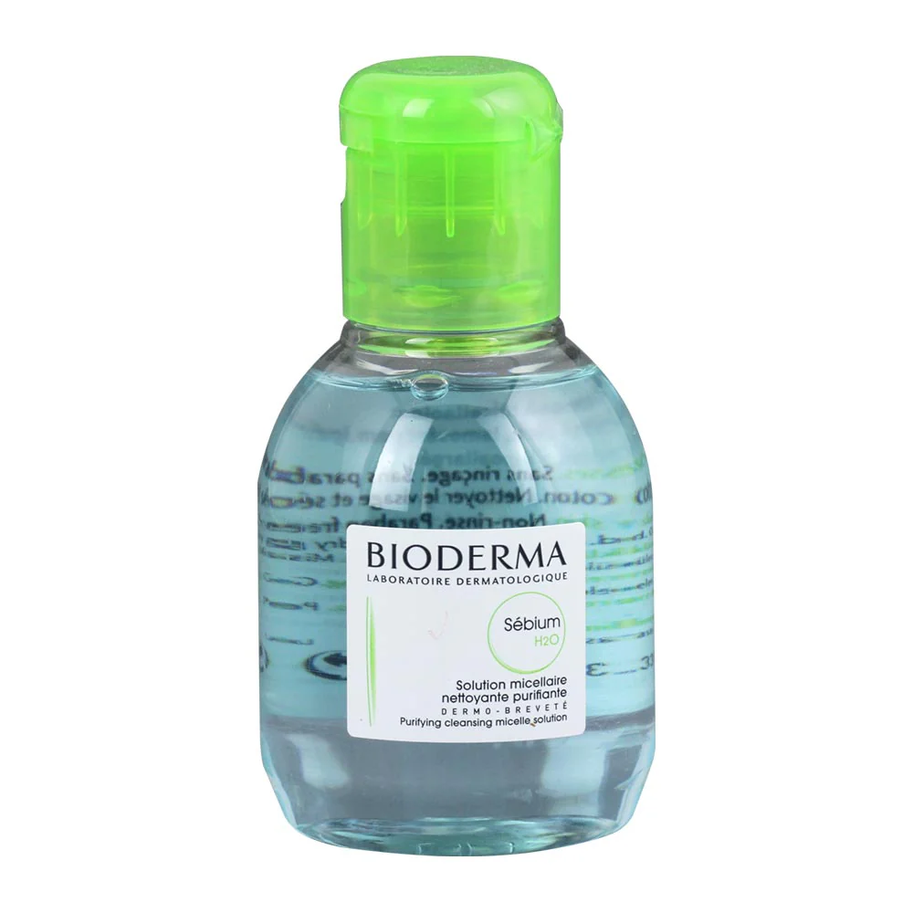 BIODERMA Sébium H2O arc-és sminklemosó micellás víz100ml - Image 2