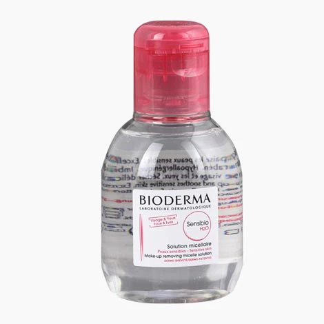 BIODERMA Sensibio H2O arc és sminklemosó micellás víz 100ml - Image 2