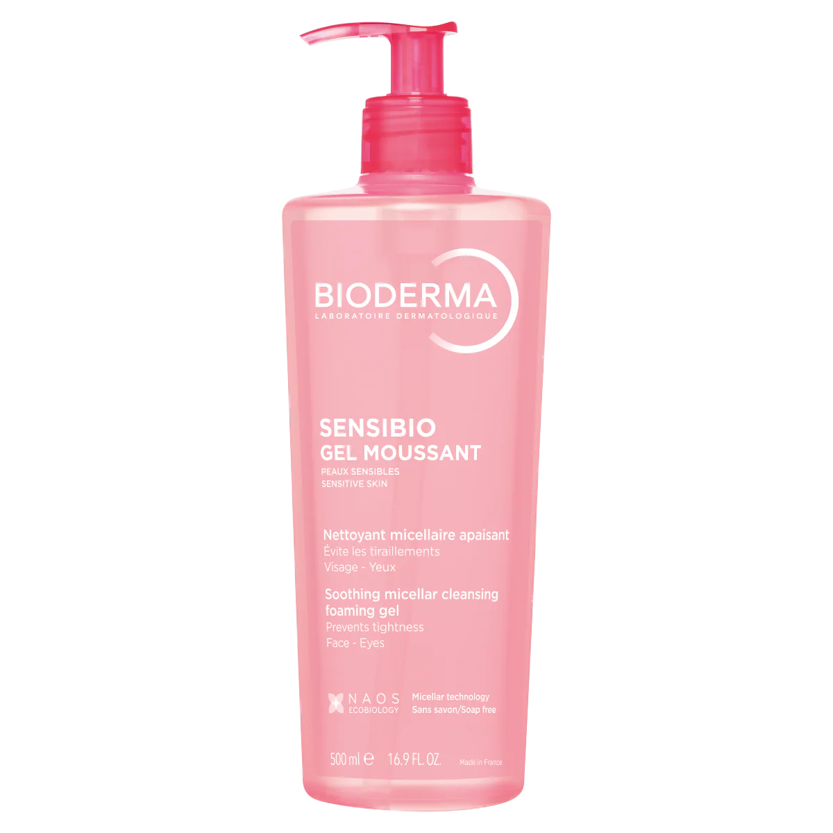 BIODERMA Sensibio Gel moussant 500ml - Image 2