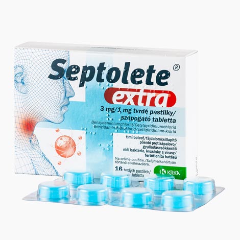 Septolete Extra 3 mg/1 mg szopogató tabletta 16 db - Image 2