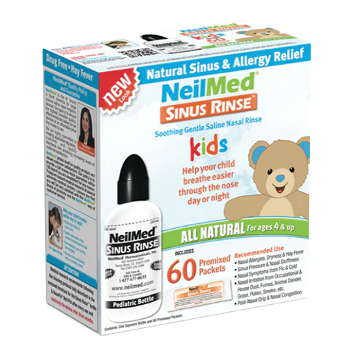 Sinus Rinse orrmosó szett gyerekeknek (palack + 60 tasak)