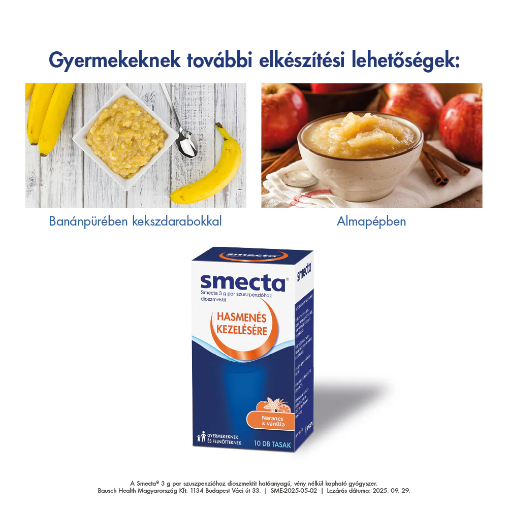 Smecta 3g por szuszpenzióhoz 10 tasak - Image 13
