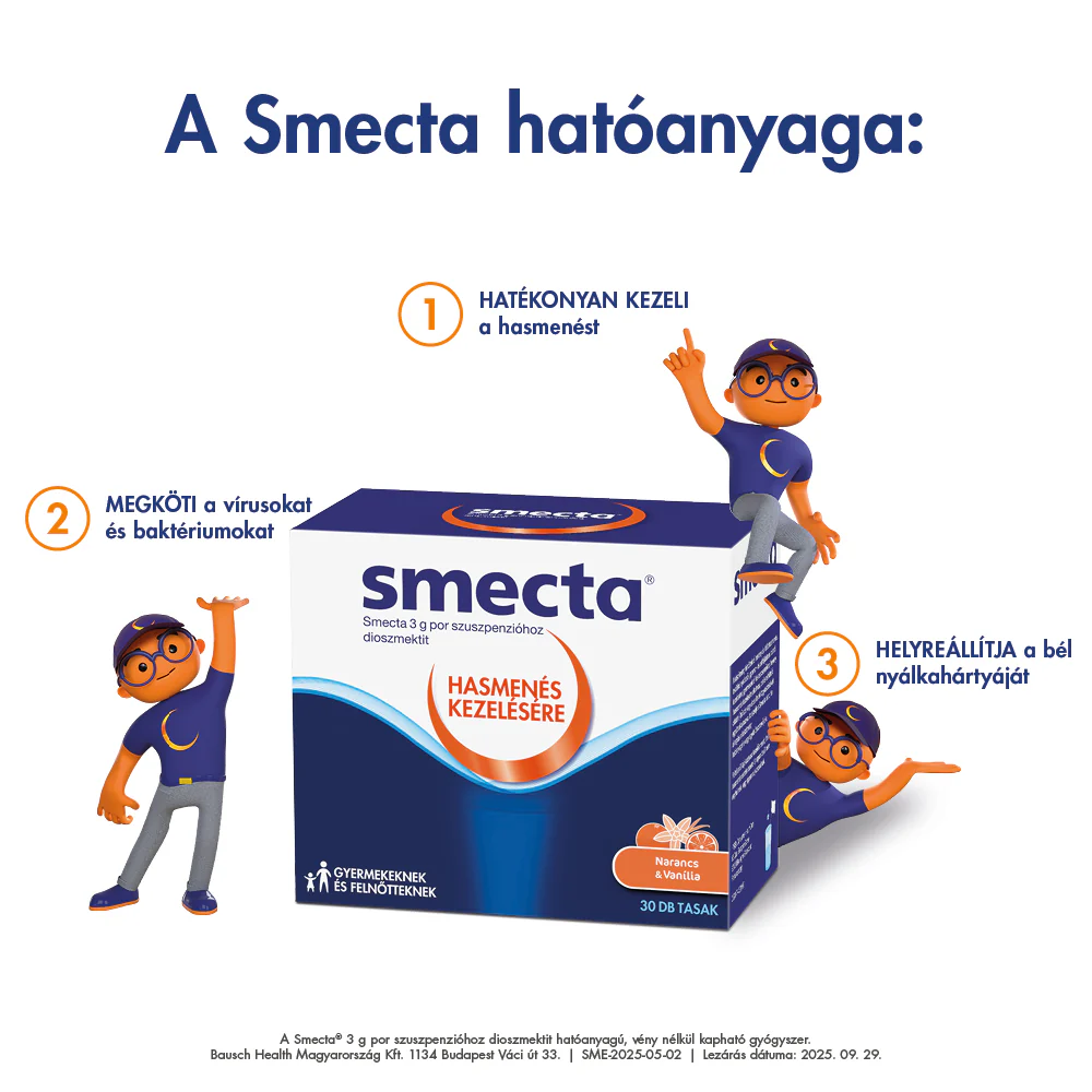 Smecta 3g por szuszpenzióhoz 30 tasak - Image 16