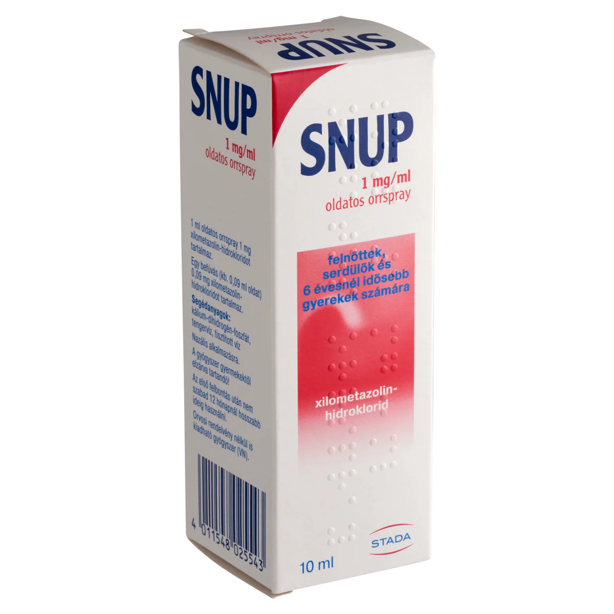 Snup 1 mg/ml oldatos orrspray 10ml - Image 5