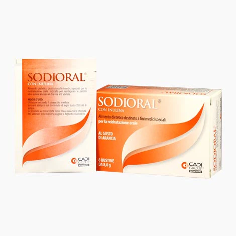 Sodioral granulátum inulinnal 8x8g - Image 2
